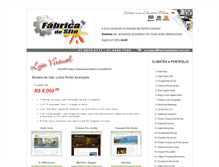 Tablet Screenshot of fabricadesite.com.br